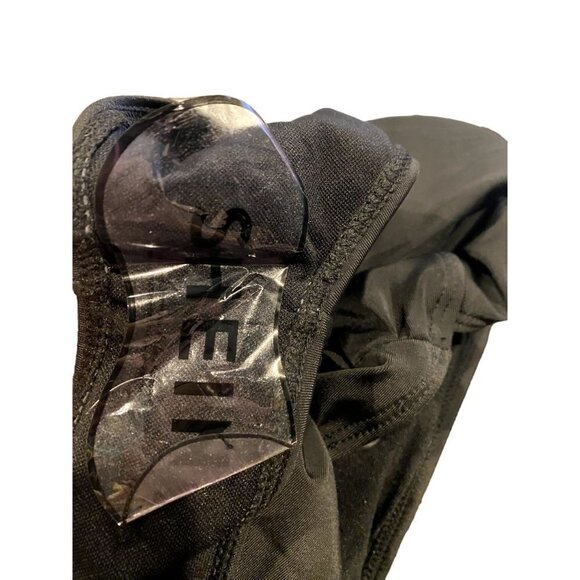 NWOT One Piece Swimsuit Plus Ruched Backless HalterTie Removable Cups 3XL Black - Picture 10 of 12